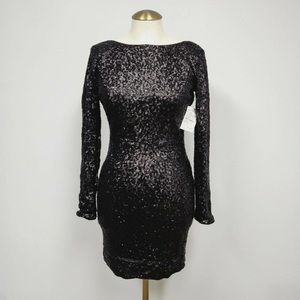 Dress the population sequin dress